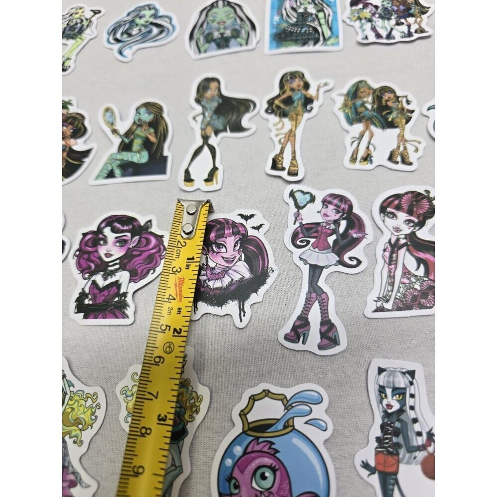 MONSTER HIGH Assorted Sticker Lot- 70 PCS- NEW - Picture 12 of 13